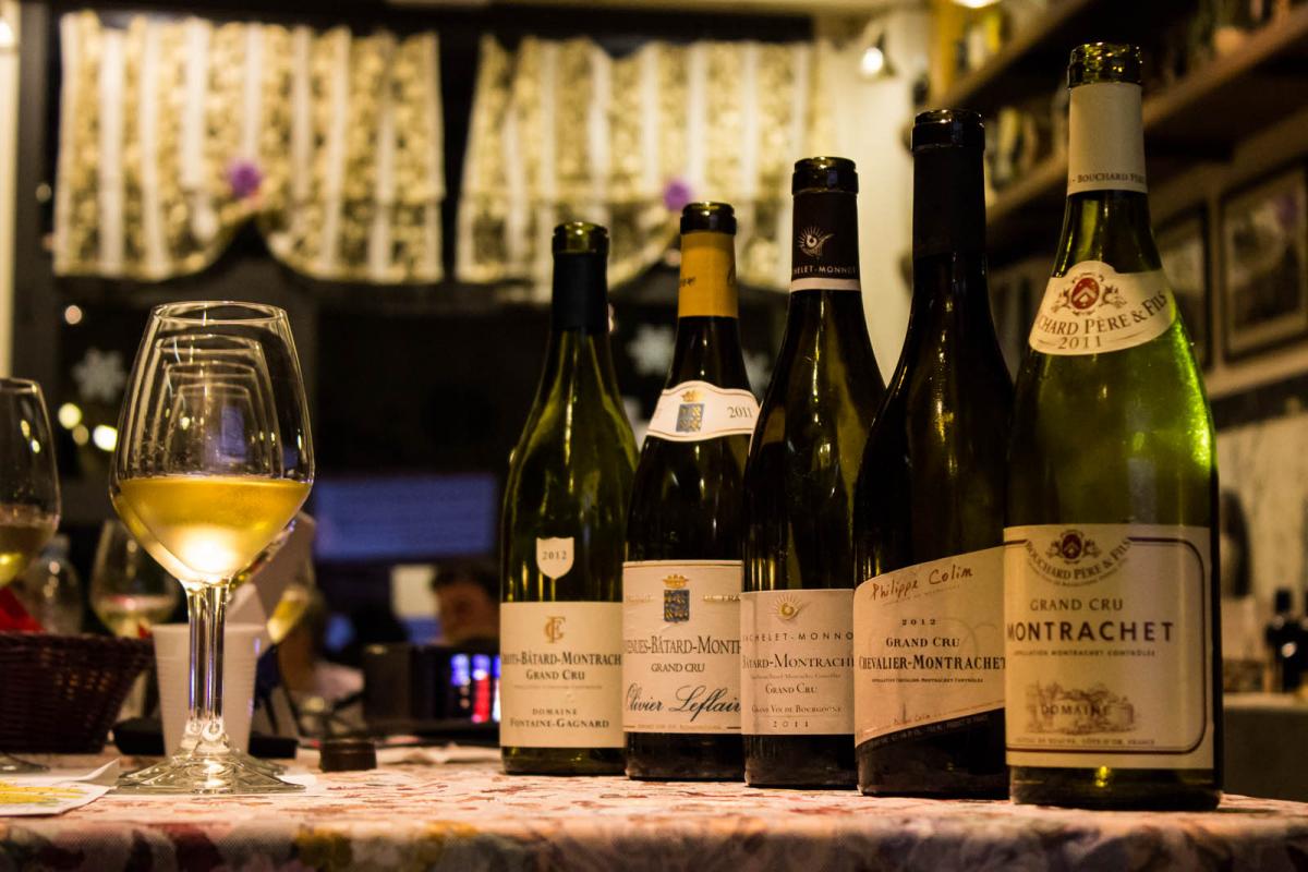 Il 7° Cielo di Montrachet - Degustazione dei 5 Grand Cru