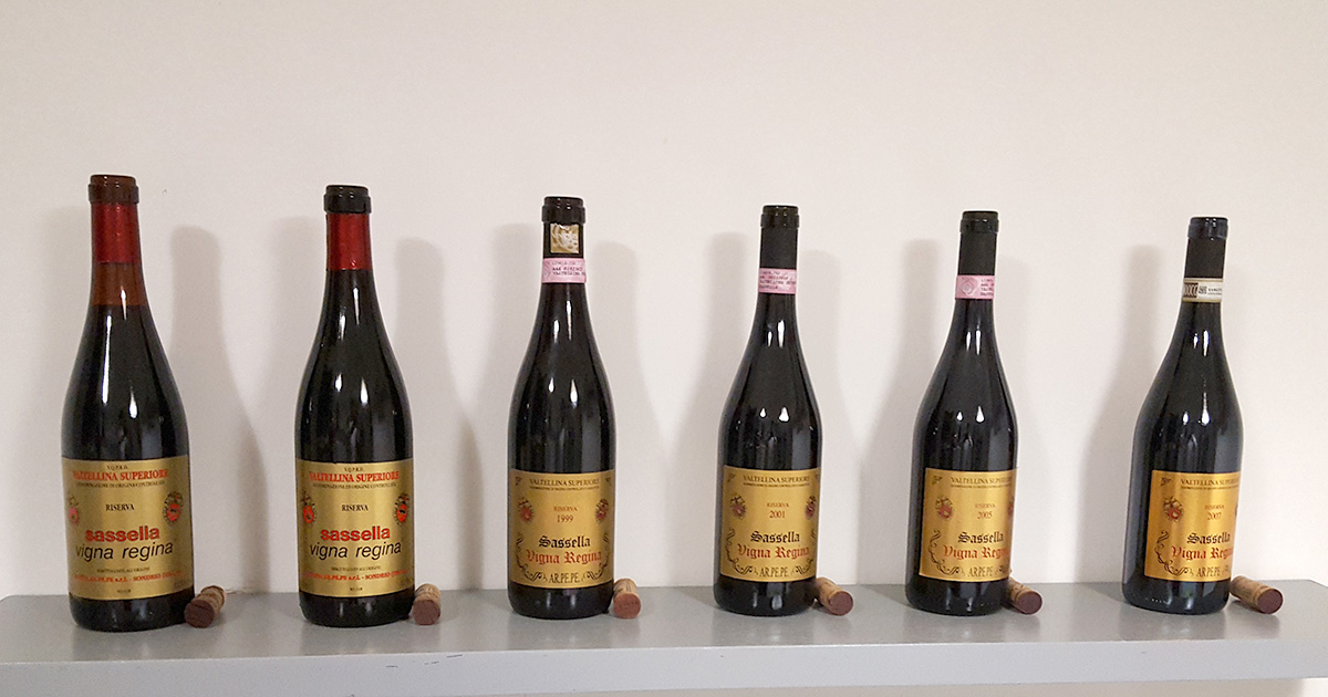 Sassella Vigna la Regina | Degustazione Verticale