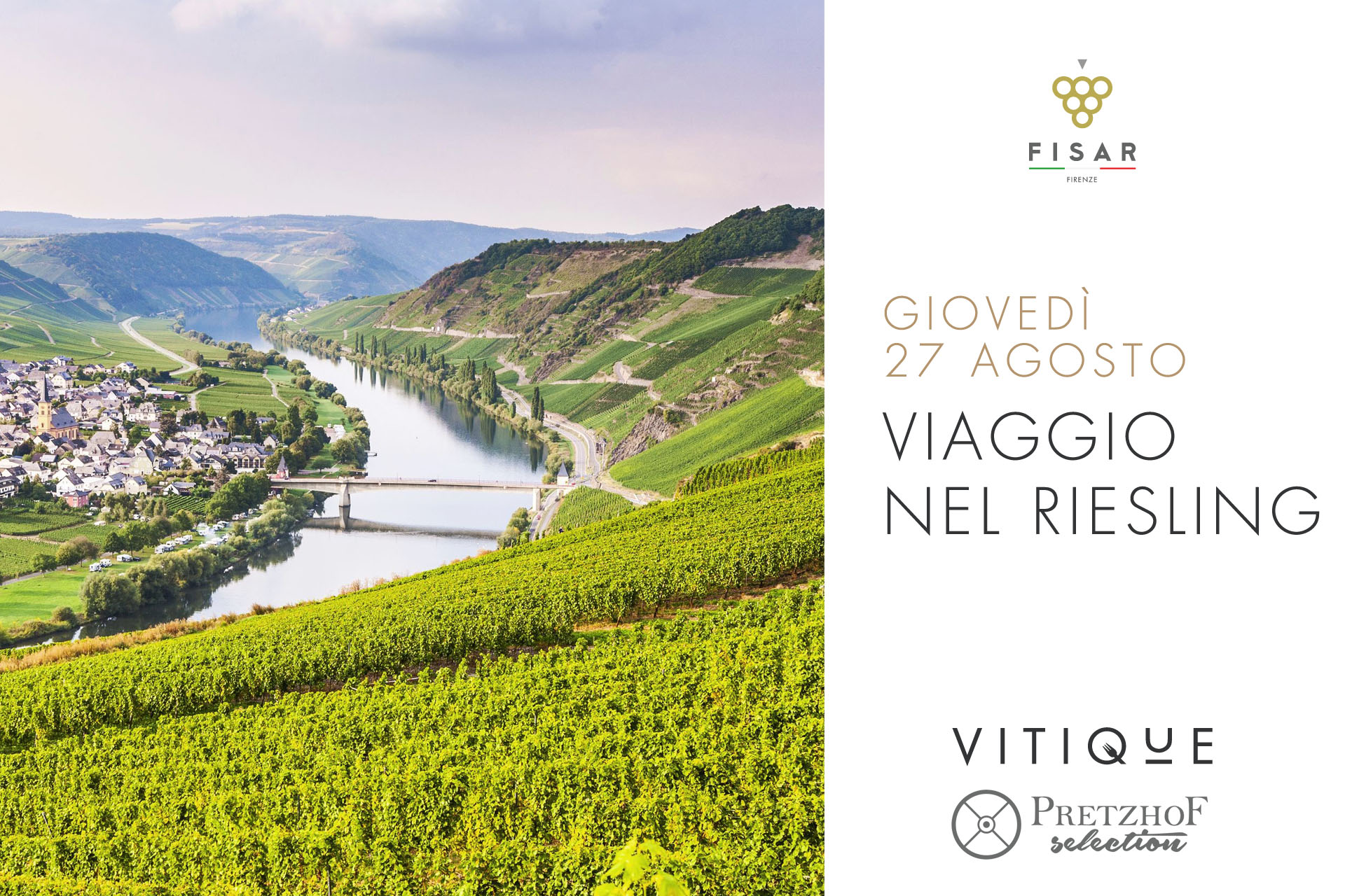 Ricominciamo da noi | Viaggio nel Riesling @ Vitique