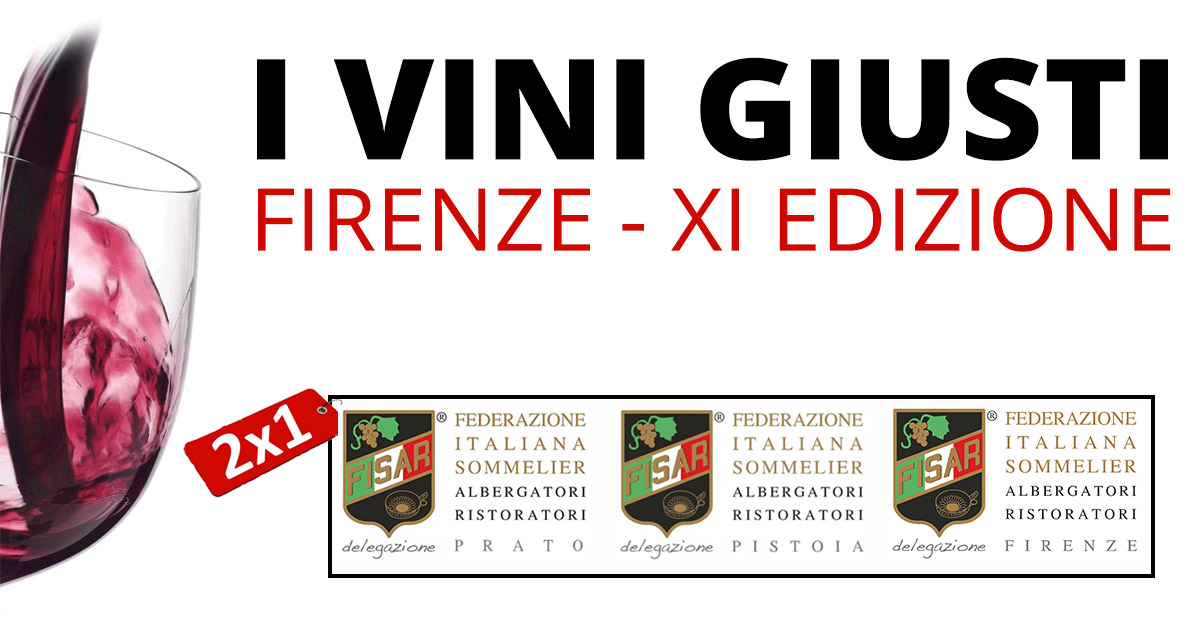 2X1 FISAR ai Vini Giusti