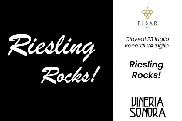 Ricominciamo da noi | Riesling Rocks! @ Vineria Sonora